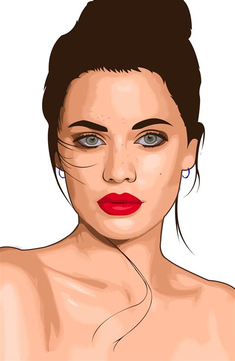 face vector art